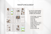 Birthday Itinerary Template, a Social Media Template by SociallyyCreative (Thumbnail 2 of 10)