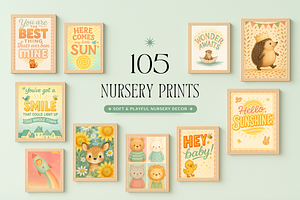 105 Nursery Prints | Kids Wall Art