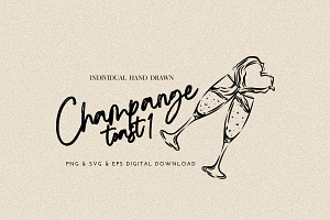Liquid Splash From Champagne Toast