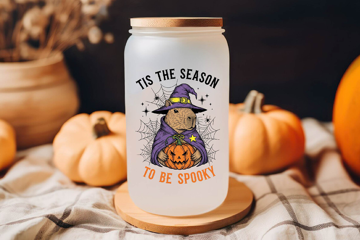 Halloween Capybara PNG Sublimation, an Illustration by Dream Creation (Photo 5 of 5)
