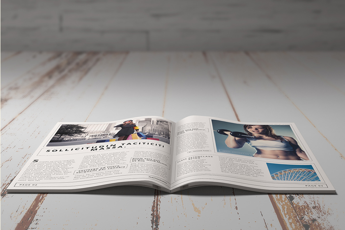 Magazine / Brochure Mockups, a Print Template by pmvch (Photo 6 of 11)