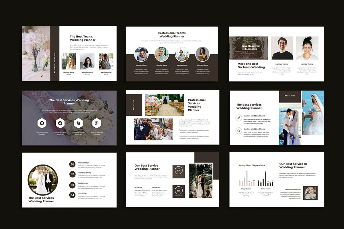 Wedding Planner Powerpoint, a Presentation Template by yanindesign (Photo 3 of 5)