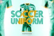 Soccer Uniform Animated Mockup, an Apparel Mockup by rebrandy (Thumbnail 1 of 17)