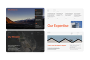 Chateau Portfolio Google Slides, a Presentation Template by Unich Design Bureau (Thumbnail 5 of 7)