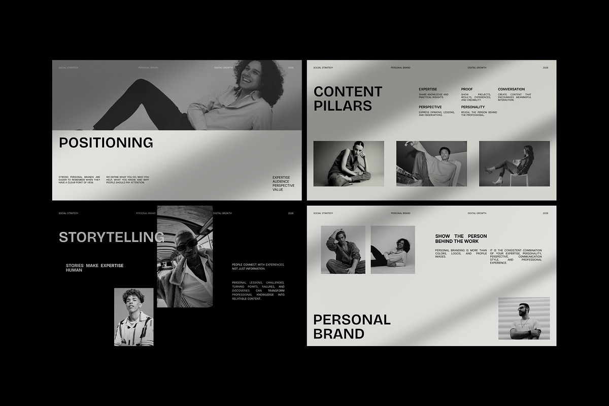 Social Media Strategy Keynote, a Presentation Template by adoestudio (Photo 6 of 8)