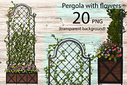 Pergola with flowers, a Nature Photo by Tempera (Thumbnail 1 of 2)