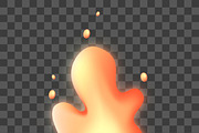 Cartoon bonfire. Fire icons, an Object Illustration by Woters little shop (Thumbnail 7 of 7)
