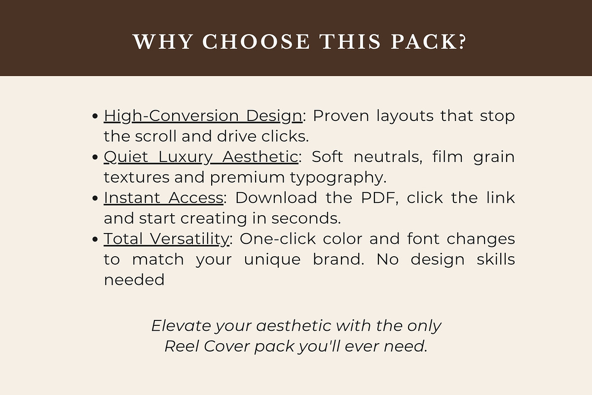 Neutral Instagram Reel Covers, a Social Media Template by Anna Design Studio (Photo 8 of 9)