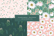 Floral seamless patterns, a Pattern Graphic by Nadia Grapes (Thumbnail 4 of 7)