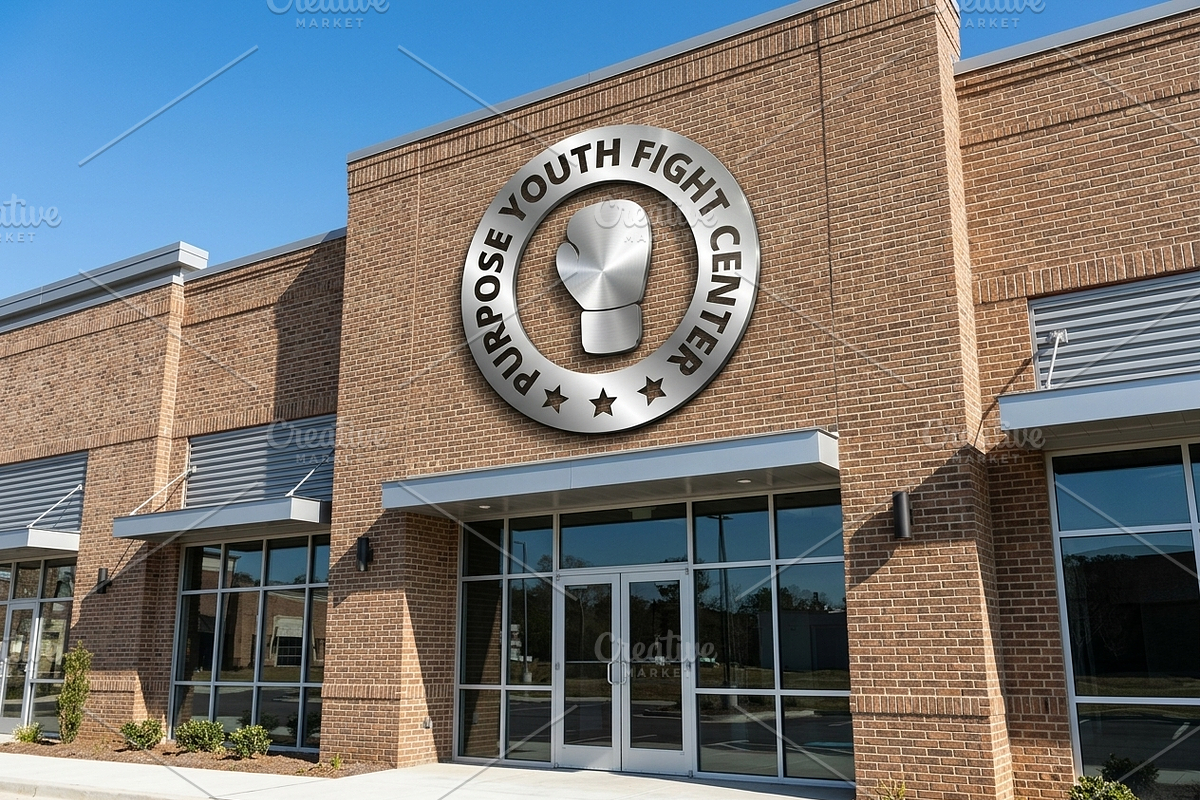 Premium Metallic Boxing Emblem Logo, a Branding & Logo Template by Aura Canyon HQ (Photo 2 of 4)