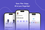Savie - Finance Mobile App UI Kit, an UI Kit Template by restiyathena (Thumbnail 5 of 6)