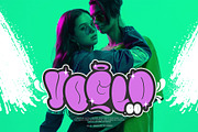 Mamboo Bubble Mix Graffiti Font, a Sans Serif Font by alit design (Thumbnail 3 of 20)