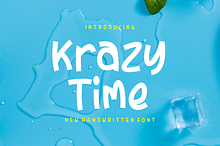 Krazy Time  - Font