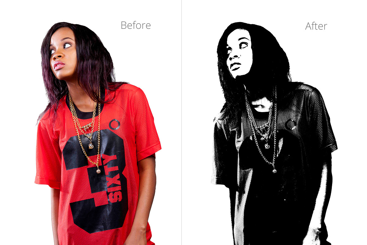 Black Action effect