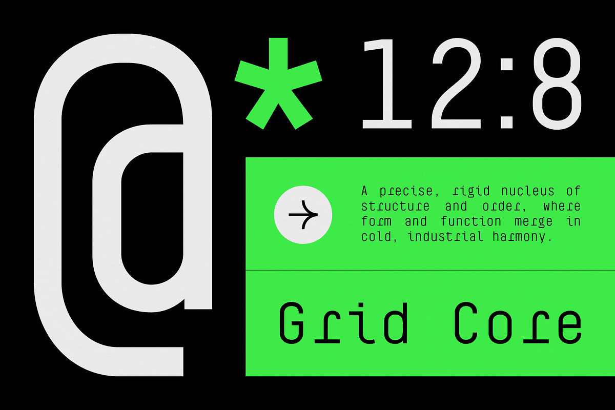 Mono Blaze, a Sans Serif Font by graphicook (Photo 5 of 10)