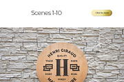 Logo Sign Mockup Generator Badge 3D, a Product Mockup by PrintPixel (Thumbnail 3 of 7)