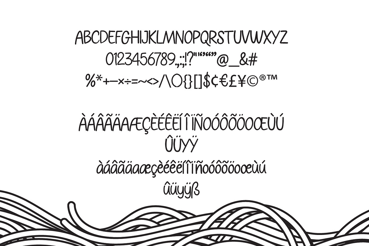 Doodle noodle, a Font by Rashdrawn (Photo 2 of 3)