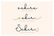 Sekira - Handwritten Script, a Handwritten Font by yellowline (Thumbnail 5 of 7)