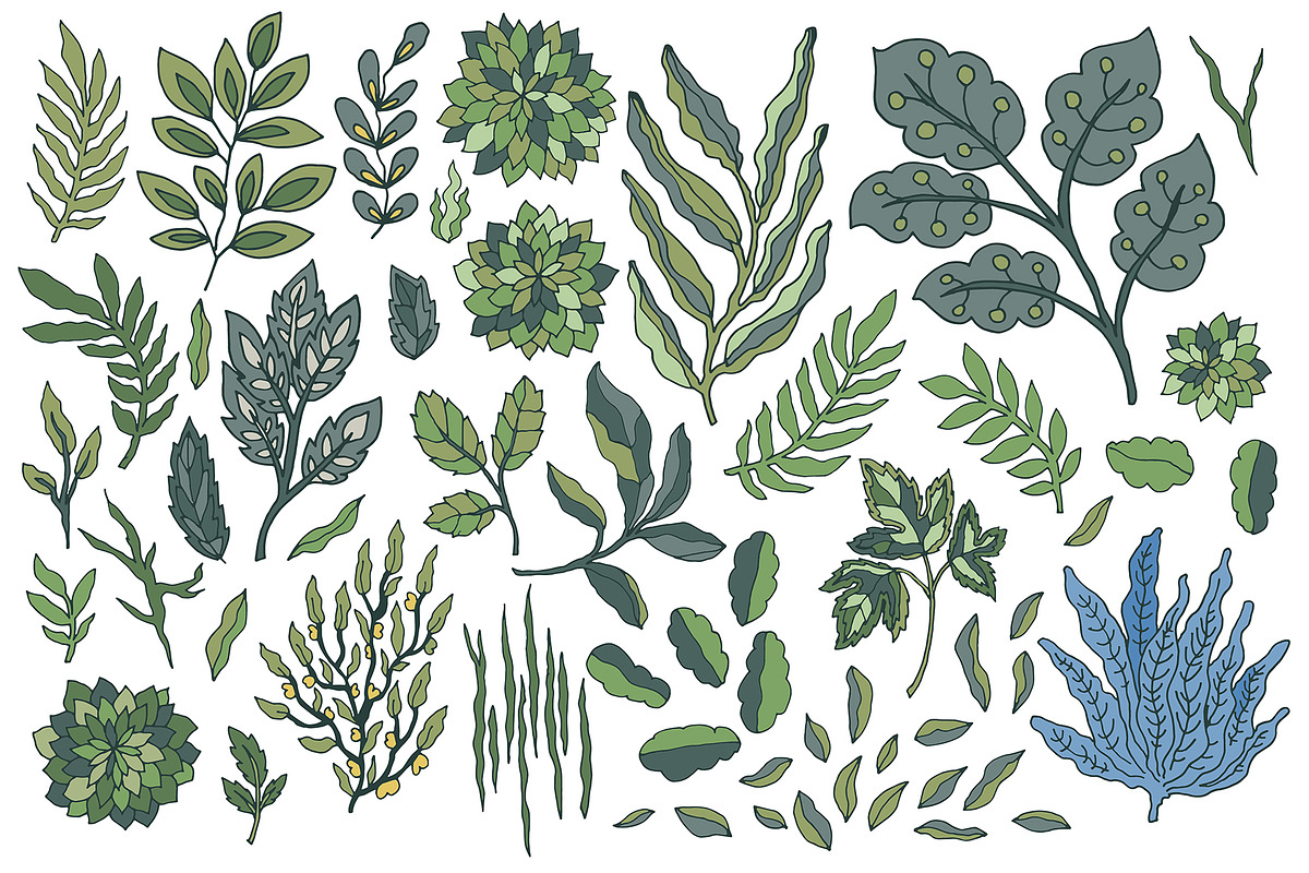 Folk Floral Seamless Patterns, a Pattern Graphic by Sonulkaster (Photo 4 of 15)