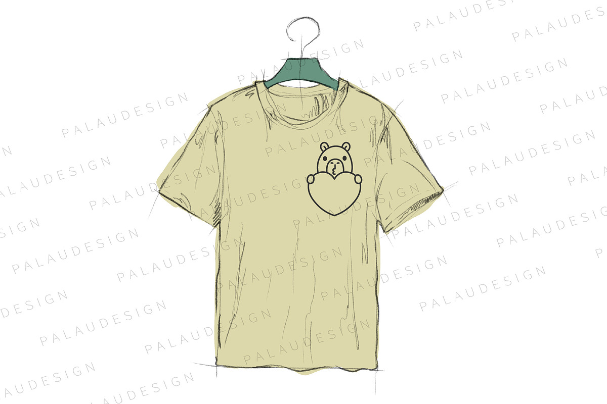 Cute Kawaii Capybaras Valentines Day, an Animal Illustration by Palau (Photo 6 of 12)