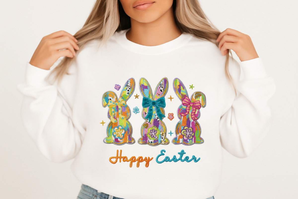 Faux Yarn Happy Easter Png Easter, an Illustration by designcity5 (Photo 9 of 9)