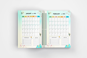 2025-2026 Kids Daily Journal Canva