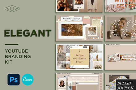 Elegant Youtube Branding Kit