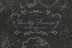 Hand-Drawn Vintage Wonky Frames, an Object Graphic by nadispasibenko