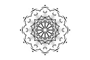 Black White Mandala Illustration Set, a Decorative Illustration by NJ Himel (Thumbnail 82 of 101)