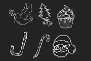 Doodle Christmas Brushes, Procreate., a Brush Add-On by Lucrumplus (Thumbnail 4 of 4)