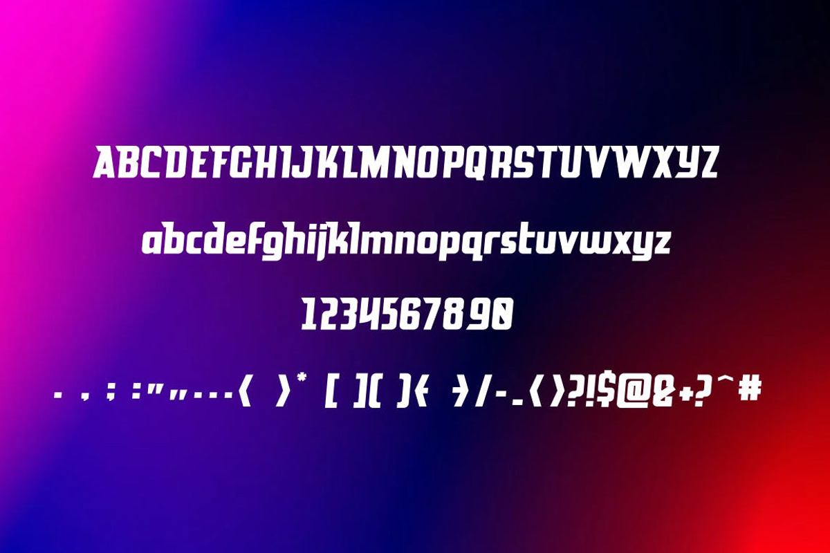 Bajway - Modern Display Font, a Sans Serif Font by Templatiostudio (Photo 7 of 8)