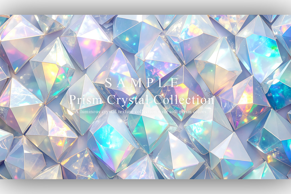 15 Prism Crystal Collection, a Background Graphic by NOMO DESIGN (Photo 16 of 16)