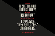 Perrownt Bold Modern Blackletter, a Blackletter Font by Maulana Creative (Thumbnail 5 of 7)