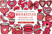 Valentine's Day Clipart, an Illustration by CreationArt (Thumbnail 1 of 5)