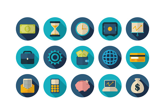 Finance Icons Illustration Set preview 2