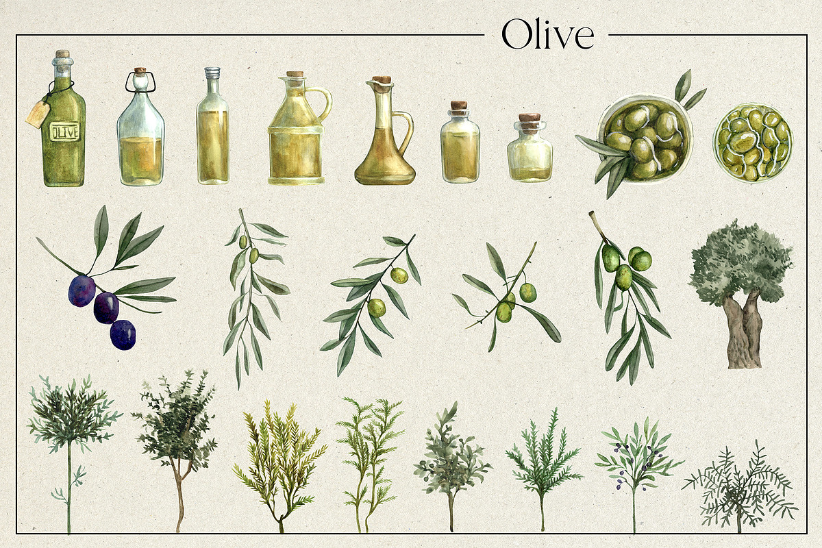 Toscana & Italian Food, a Food Illustration by Onceli*art (Photo 2 of 15)