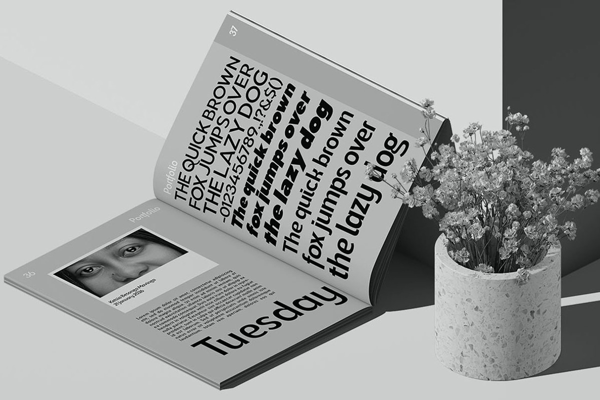 Aukim II, a Sans Serif Font by Aukimvisuel (Photo 12 of 15)