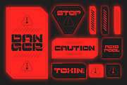 Futurimp, a Sans Serif Font by graphicook (Thumbnail 8 of 10)