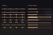 Arabic Deco UI, an Object Illustration by Olga Ryzychenko (Thumbnail 10 of 13)