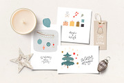 Christmas art, lettering collection, an Animal Illustration by Mariart_i (Thumbnail 2 of 9)