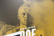 Vintage Gym poster design template, a Flyer Template by AYZGRAPHICS (Thumbnail 1 of 3)
