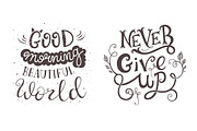 8 hand drawn quotes, an Illustration by piyacler (Thumbnail 2 of 6)