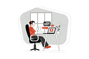 M275_Podcast Illustrations, a Person Illustration by hoangpts (Thumbnail 3 of 11)