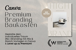 200 Canva Premium Branding Templates