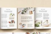 WorkBook / CANVA, INDD / Mona, a Magazine Template by Mirazz (Thumbnail 8 of 15)