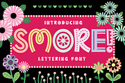 Smore! Lettering, a Font by caocastudio (Thumbnail 1 of 3)