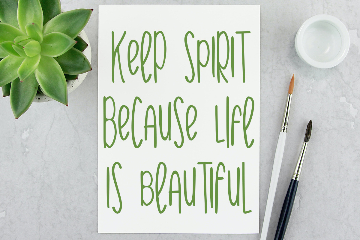Thin and Glowing, a Font by Bramcreative (Photo 6 of 12)