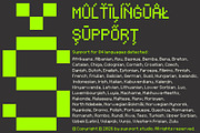 Sp Vixel, a Sans Serif Font by Sup.Port Studio (Thumbnail 5 of 11)