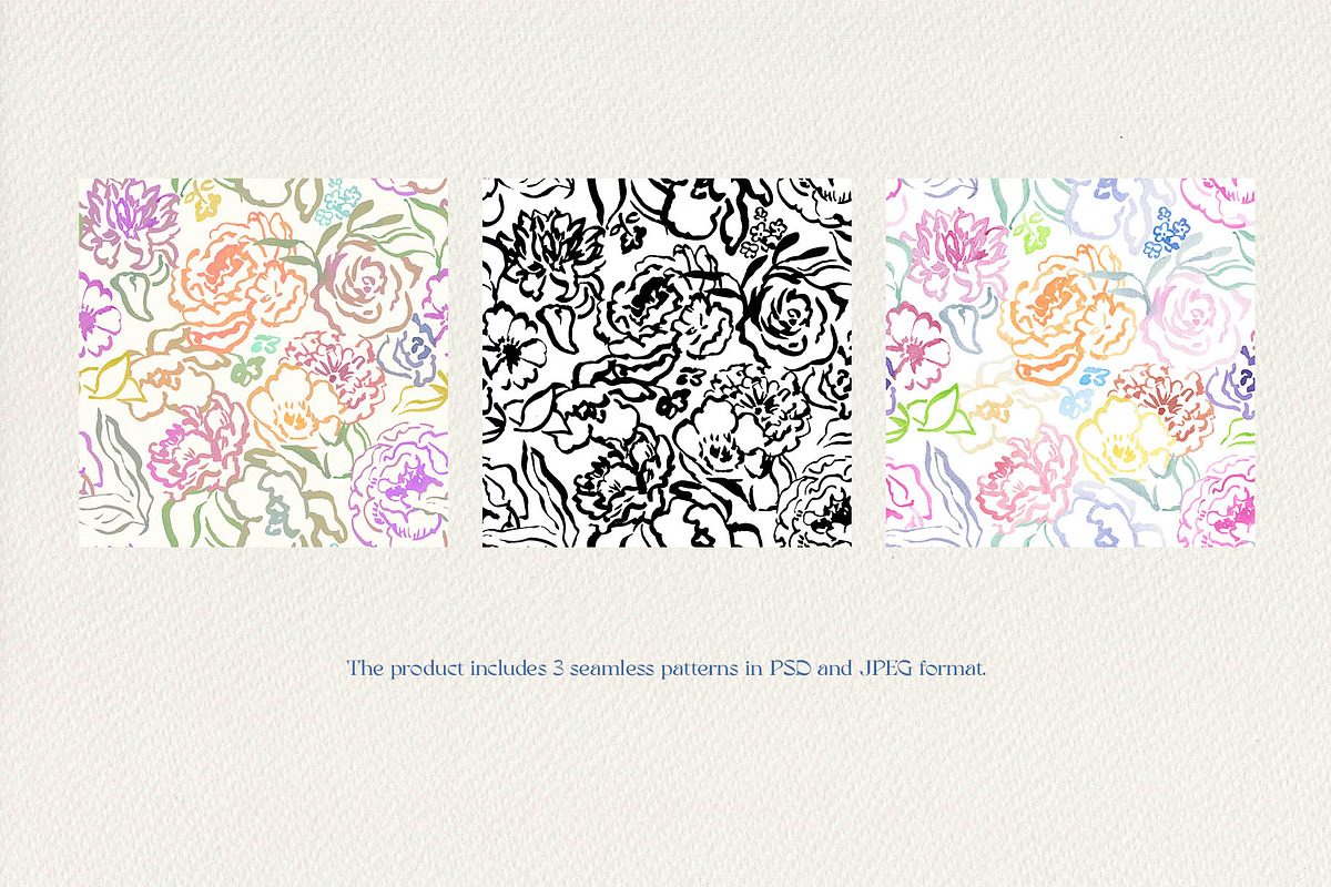 Minimalist Flora. Seamless pattern, a Pattern Graphic by emeraldthue