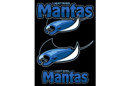 Mantas Team Mascot